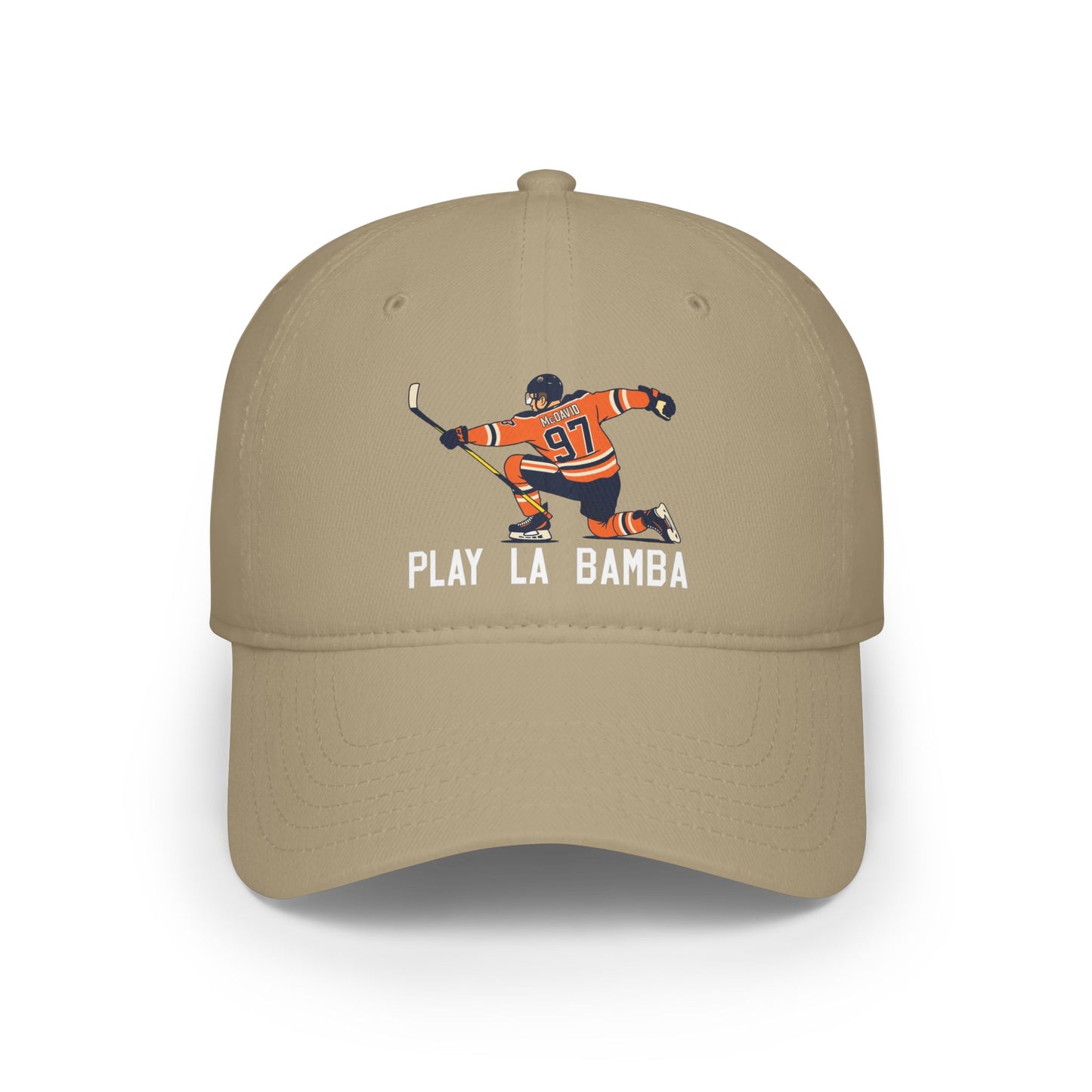 Stylish Low Profile Baseball Cap with 'Play La Bamba' Design, Perfect for Sports Fans, Gifts for Athletes, Casual Streetwear, Everyday Wear