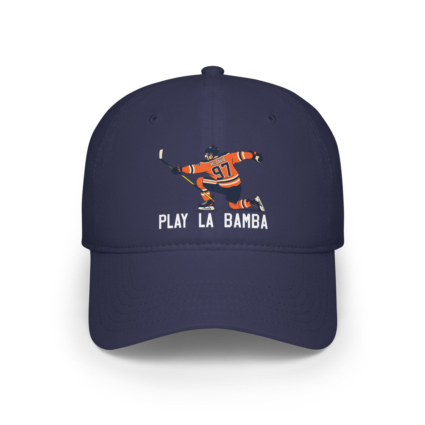 Stylish Low Profile Baseball Cap with 'Play La Bamba' Design, Perfect for Sports Fans, Gifts for Athletes, Casual Streetwear, Everyday Wear