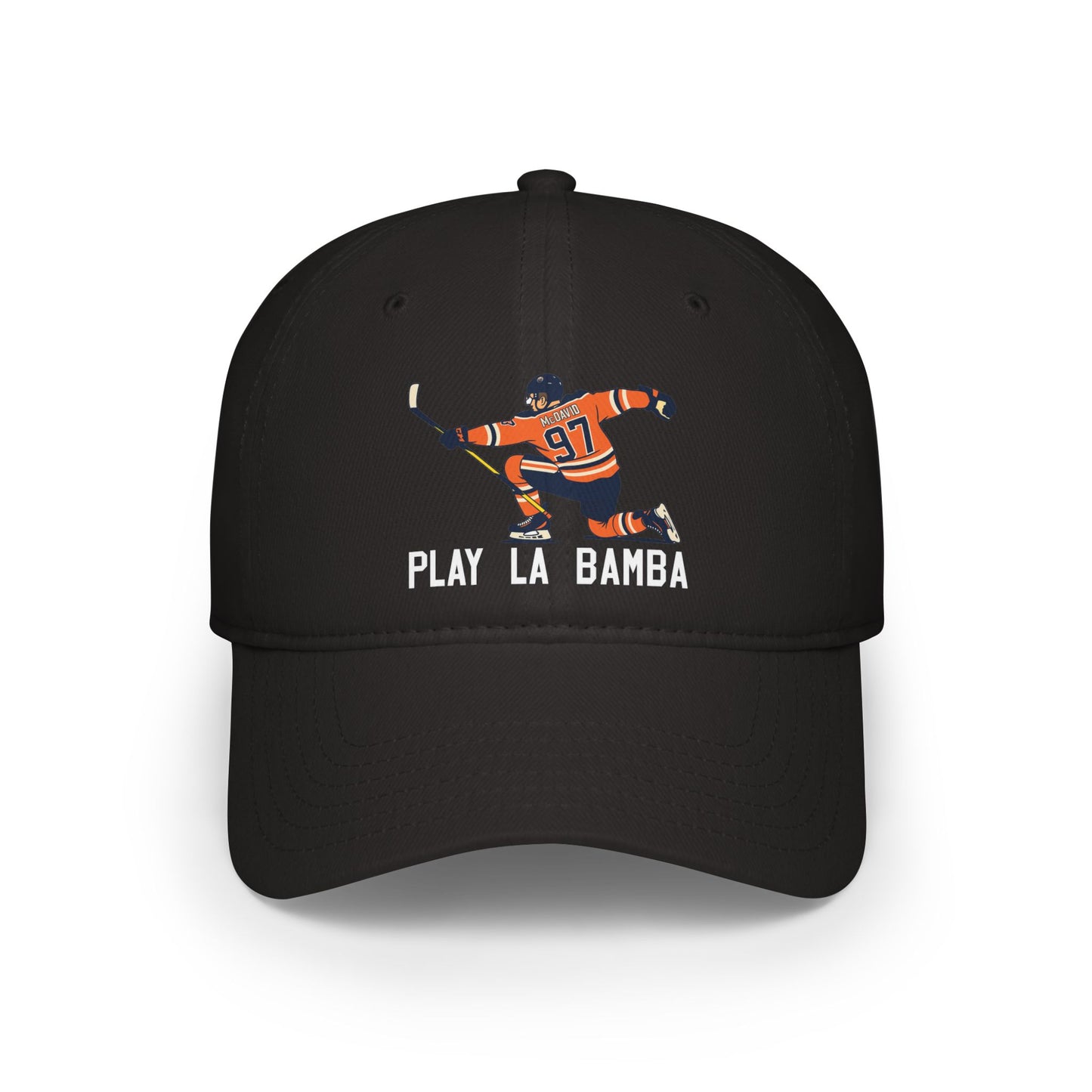 Stylish Low Profile Baseball Cap with 'Play La Bamba' Design, Perfect for Sports Fans, Gifts for Athletes, Casual Streetwear, Everyday Wear